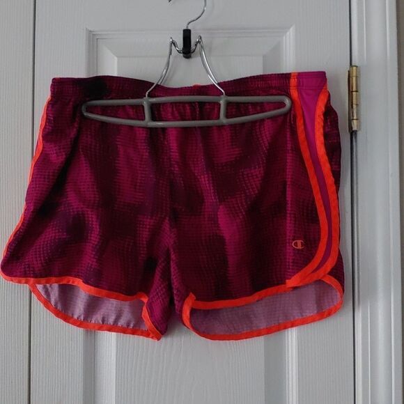 Champion PowerTrain athletic ladies drawstring shorts Sz L - Picture 1 of 3